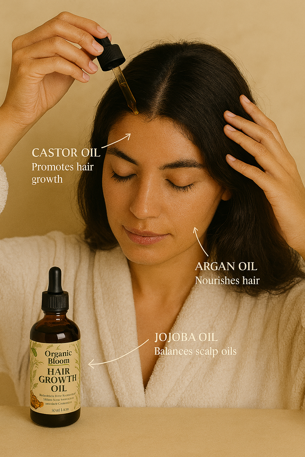 Hair growth oil