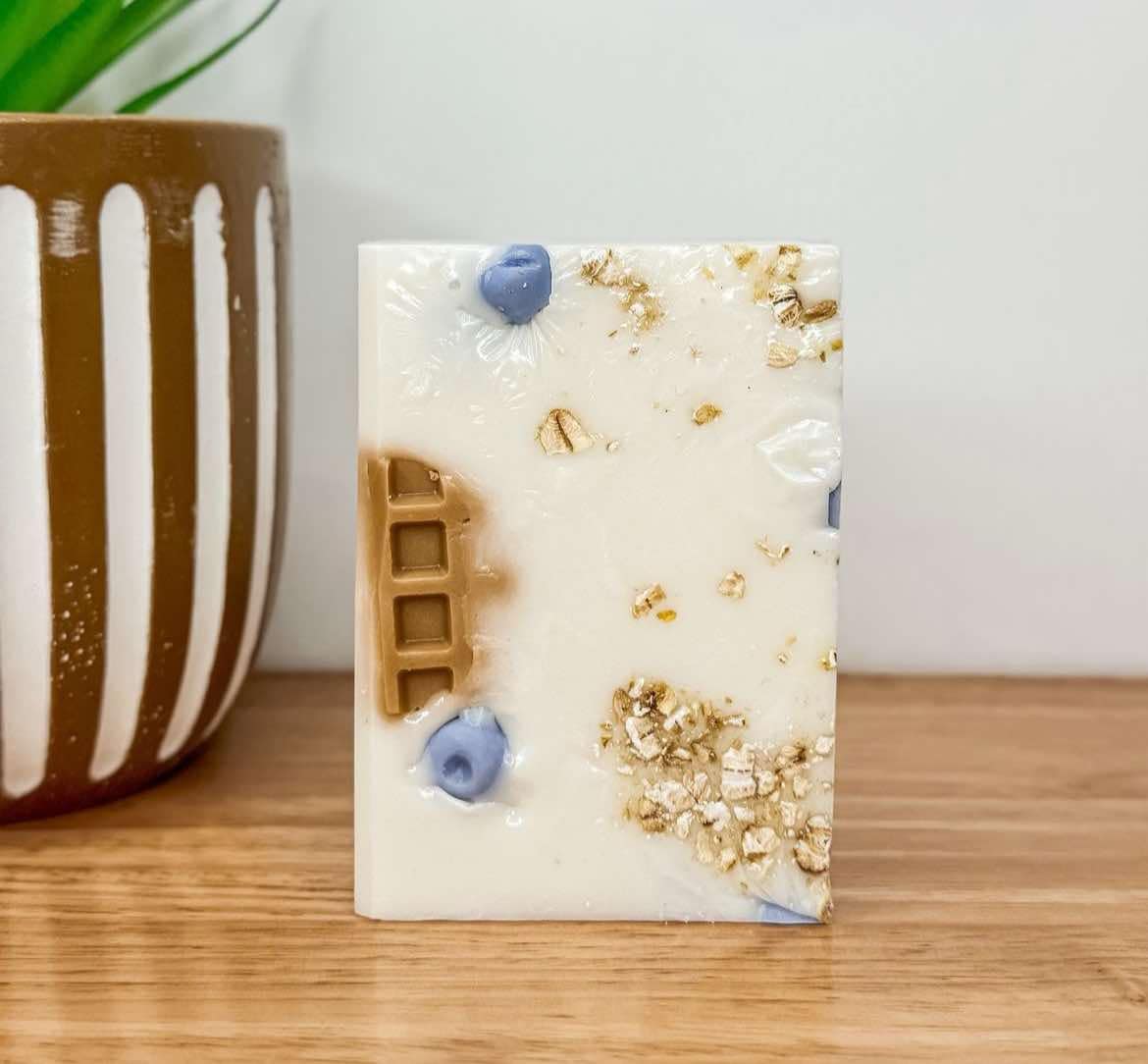 blueberry waffle soap
