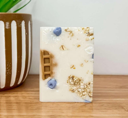 blueberry waffle soap