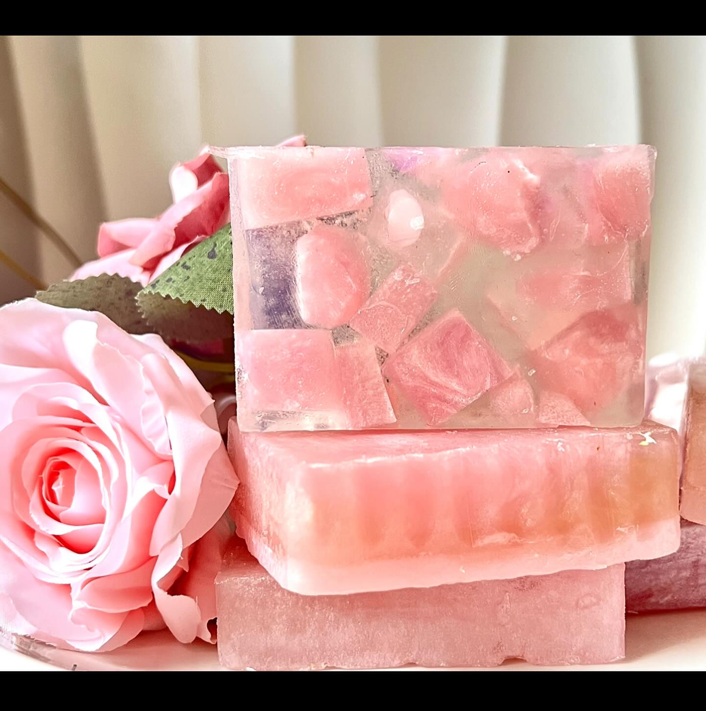 Rose quatz Soap