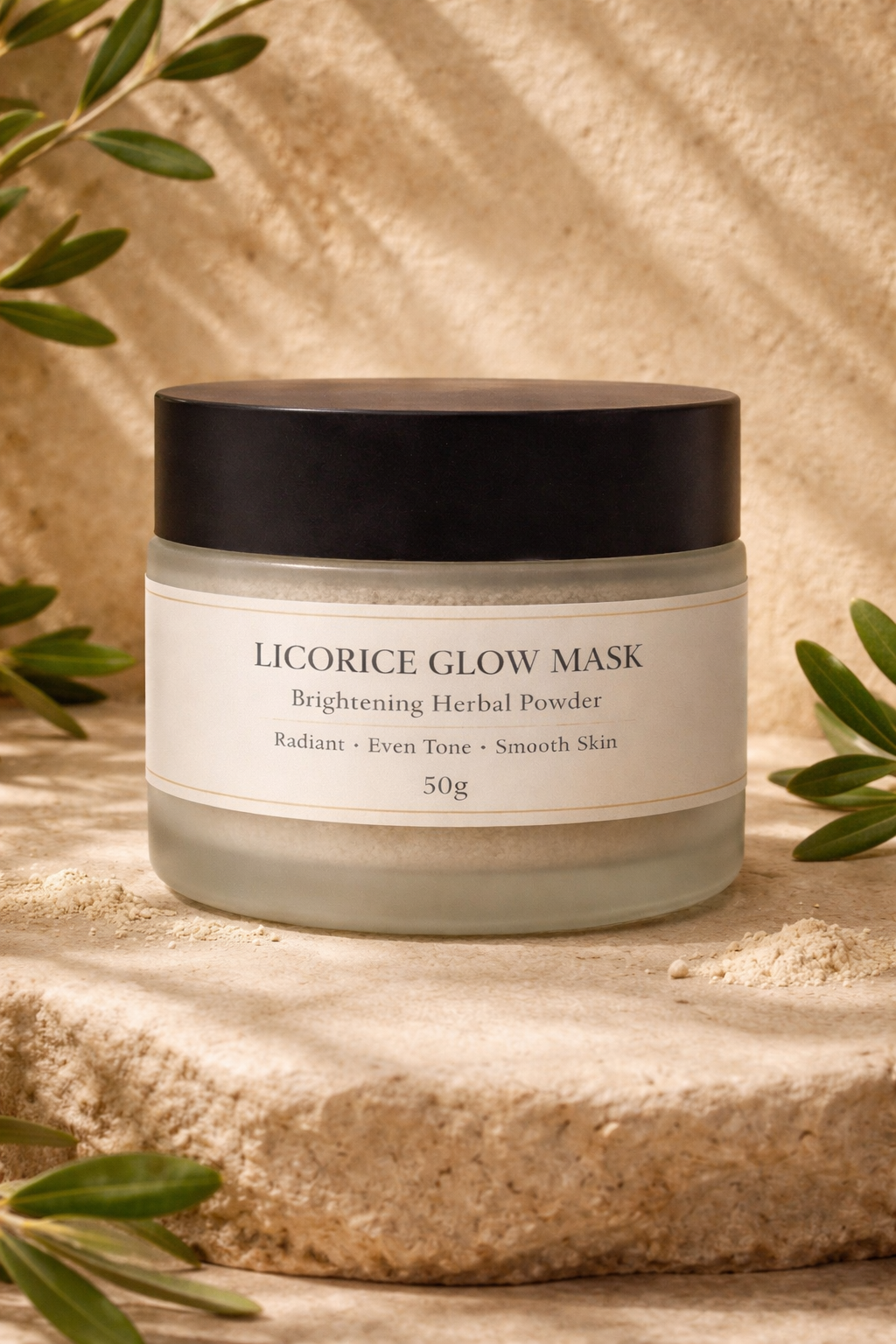 Licorice Glow mask