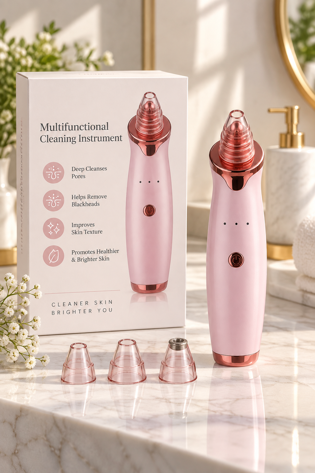 Multifunctional Facial Cleaning Instrument- Pore & Blackhead Cleaner